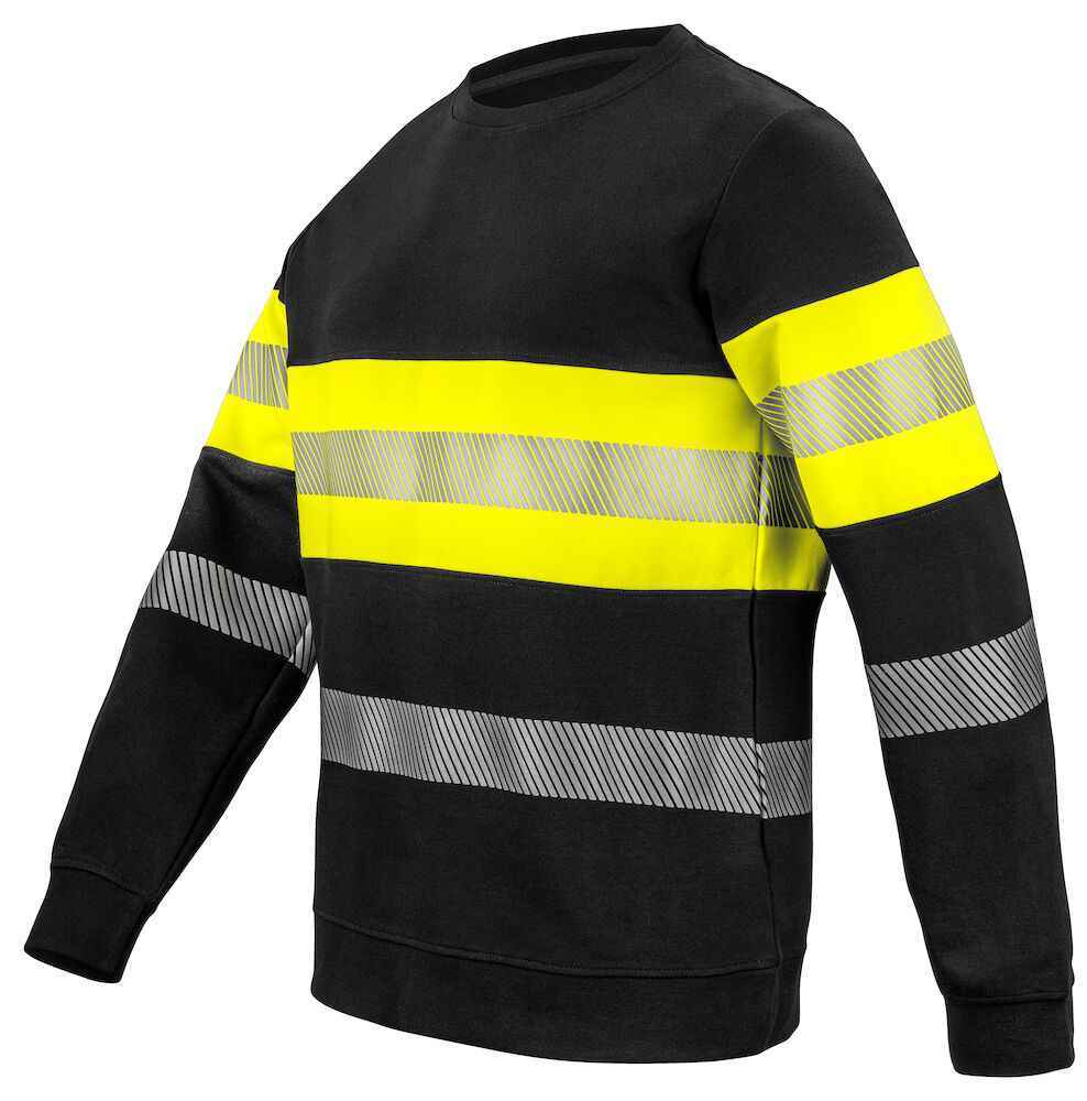 Projob Signalisatiesweater En Iso 20471 Klasse 1 - Truien en sweaters - Sweaters met ronde hals