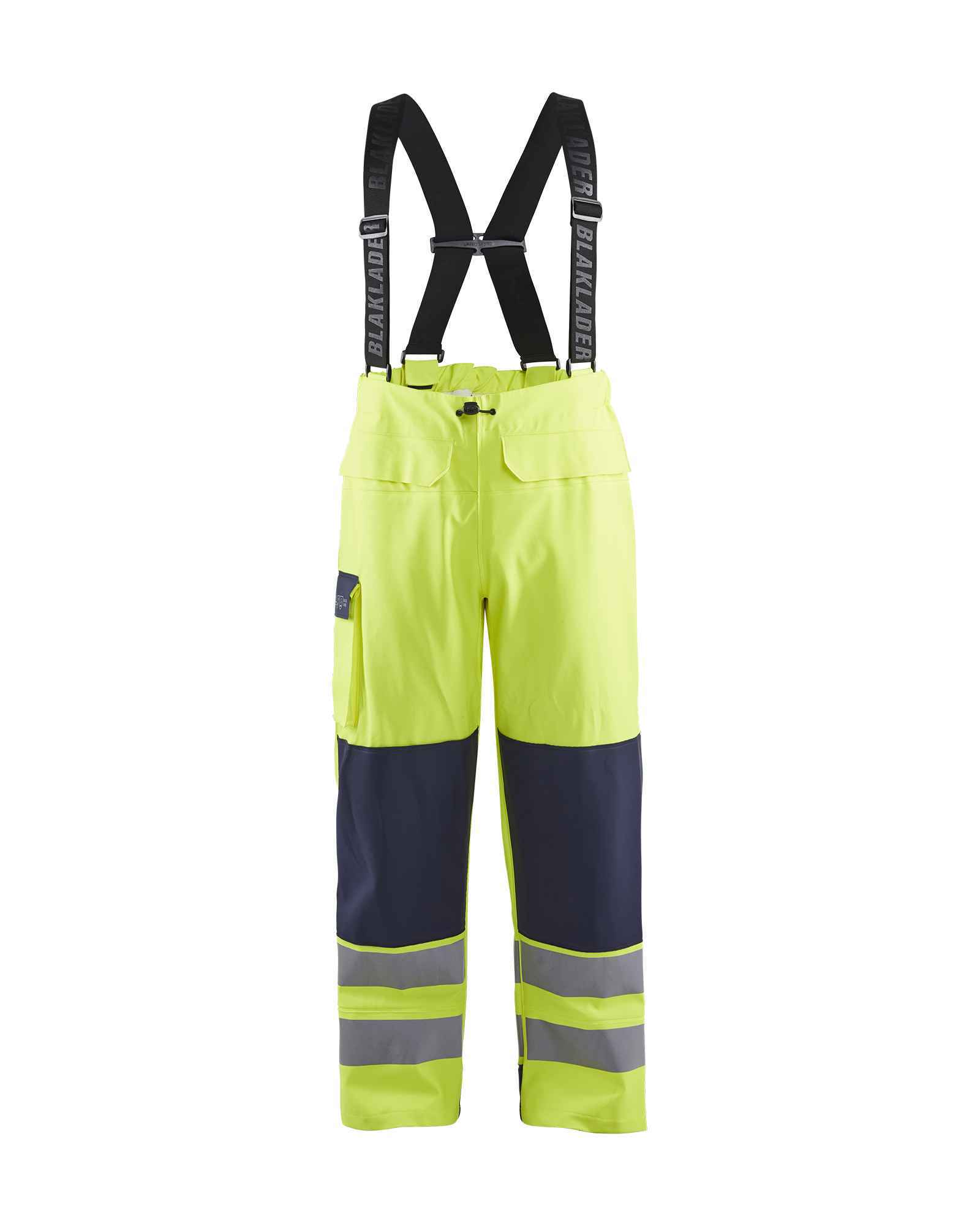 Blåkläder High Vis Regenbroek vlamvertragend Level 2 - Broeken en shorts - Werkbroeken met spijkerzakken