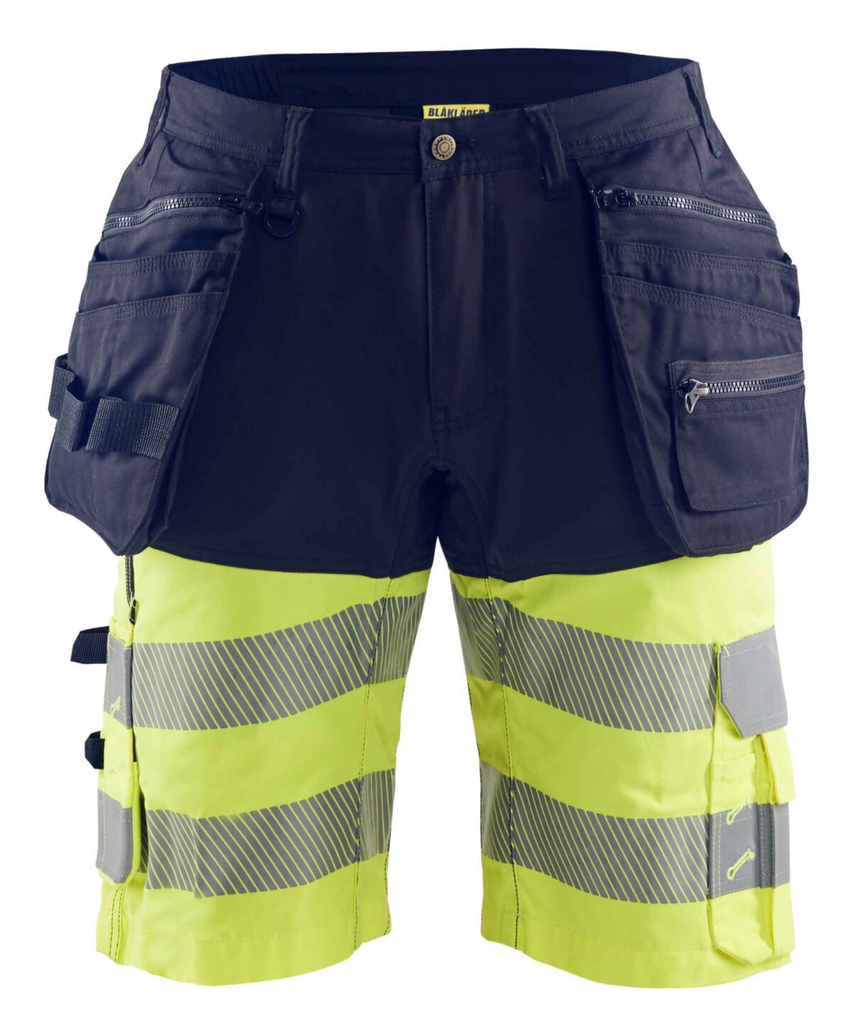 Blåkläder High Vis short met gereedschapszakken - Broeken en shorts - Werkshorts met spijkerzakken