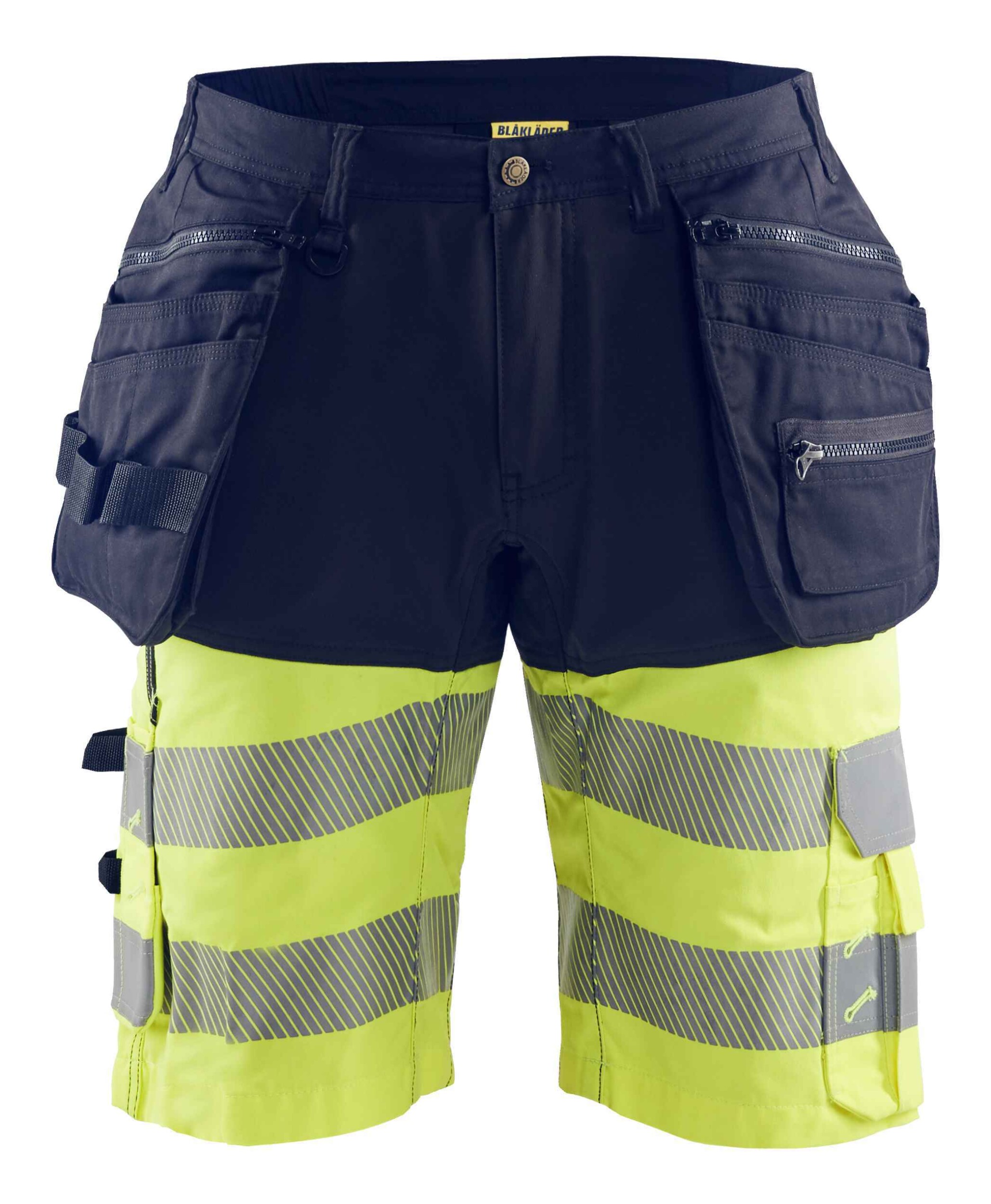 Blåkläder High Vis short met gereedschapszakken - Broeken en shorts - Werkshorts met spijkerzakken