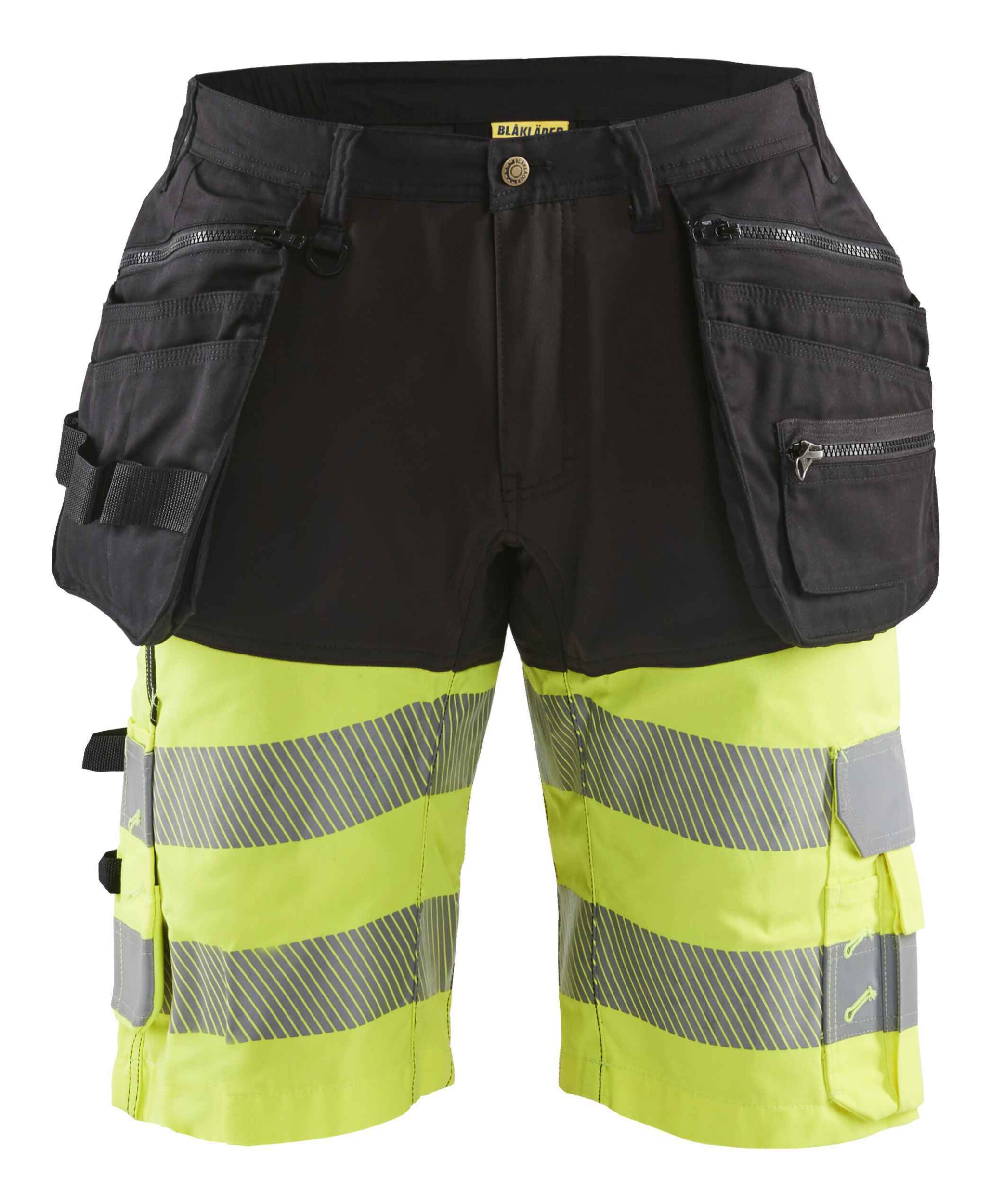Blåkläder High Vis short met gereedschapszakken - Broeken en shorts - Werkshorts met spijkerzakken