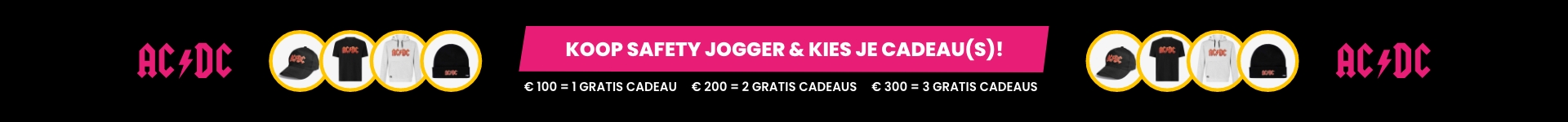 Safety Jogger AC/DC actie