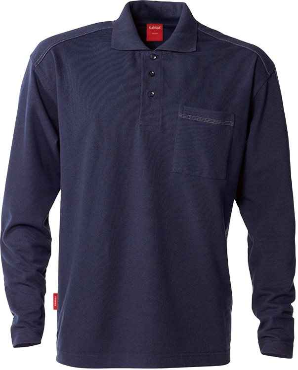 Poloshirt lange mouwen 7393 PM - T-shirts en polo's - Polo's met lange mouwen