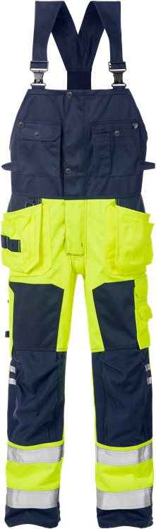 High vis Amerikaanse overall klasse 2 1014 PLU - Broeken en shorts - Bretelbroeken