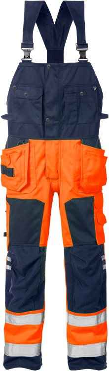 High vis Amerikaanse overall klasse 2 1014 PLU - Broeken en shorts - Bretelbroeken