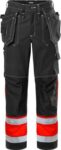 hi-vis-rood-zwart