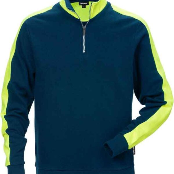 Sweatshirt met korte rits 7449 RTS - Truien en sweaters - Sweaters