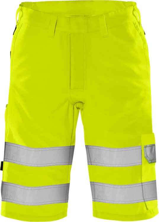 High vis Green korte broek klasse 2 2650 GPLU - Broeken en shorts - Werkshorts