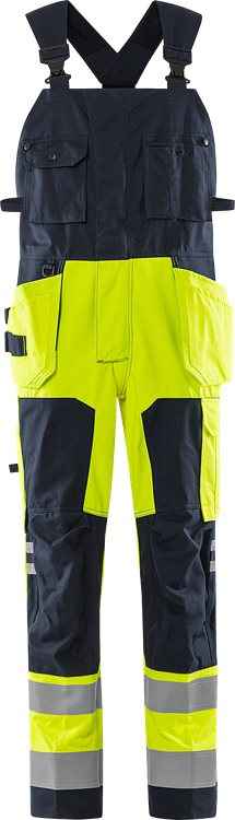 Flamestat high vis Amerikaanse overall klasse 2 1075 ATHS - Broeken en shorts - Bretelbroeken