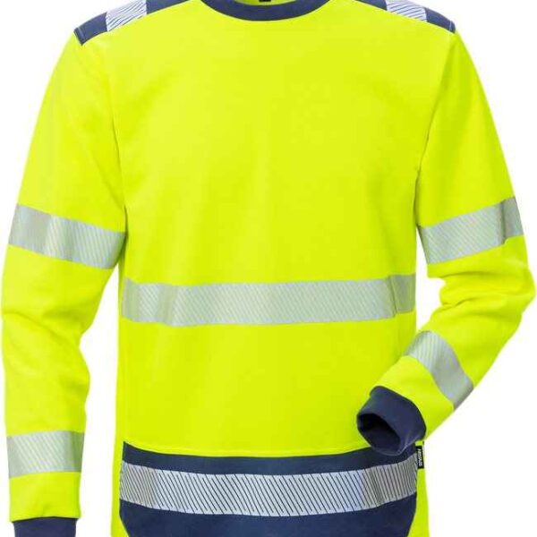 High vis T-shirt lange mouwen klasse 3 7724 THV - T-shirts en polo's - T-shirts met lange mouwen