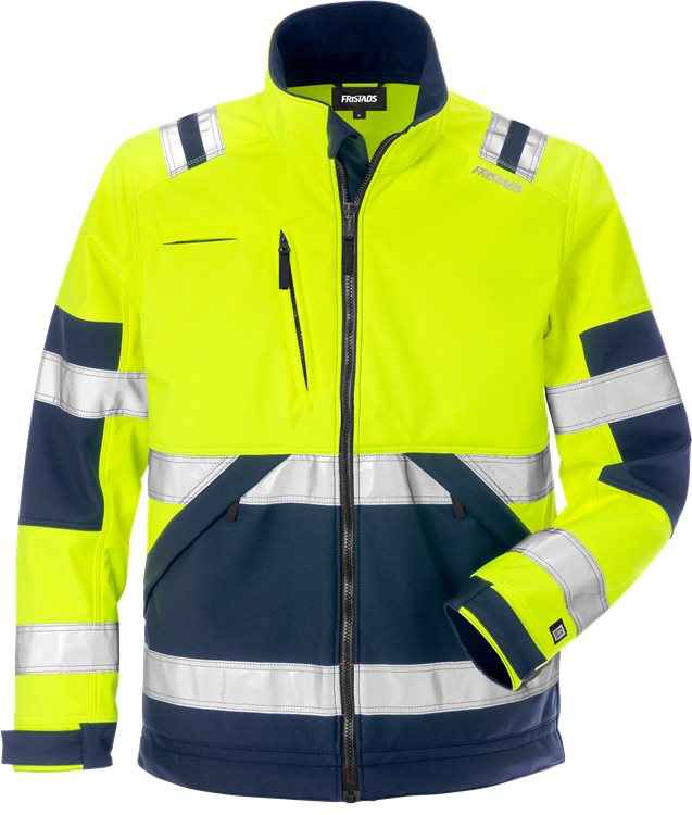 High vis softshelljack klasse 2 4083 WYH - Jassen en bodywarmers - Softshell werkjassen