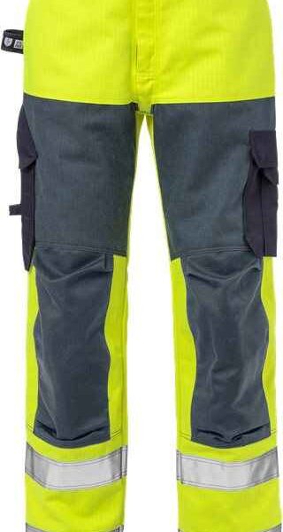 Flame high vis broek klasse 2 2585 FLAM - Broeken en shorts - Werkbroeken