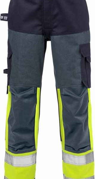 Flame high vis broek dames klasse 1 2591 FLAM - Broeken en shorts - Werkbroeken