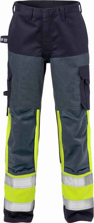 Flame high vis broek dames klasse 1 2591 FLAM - Broeken en shorts - Werkbroeken