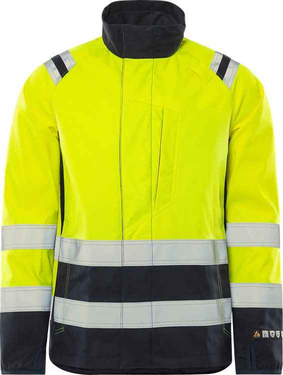 Flamestat high vis softshelljack klasse 3 4016 FSS - Jassen en bodywarmers - Softshell werkjassen