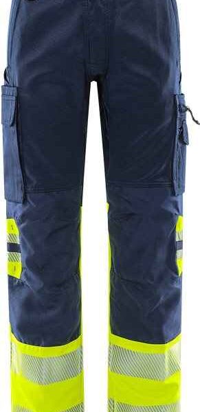 High vis broek stretch klasse 1 2705 PLU - Broeken en shorts - Werkbroeken