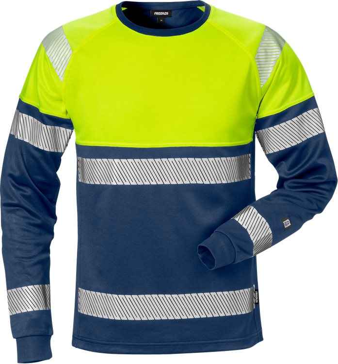 High vis T-shirt met lange mouwen klasse 1 7519 THV - T-shirts en polo's - T-shirts met lange mouwen