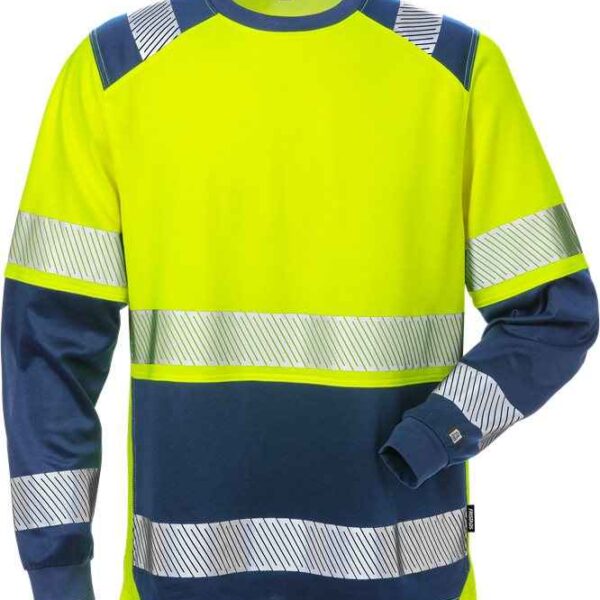 High vis T-shirt lange mouwen klasse 2 7457 THV - T-shirts en polo's - T-shirts met lange mouwen
