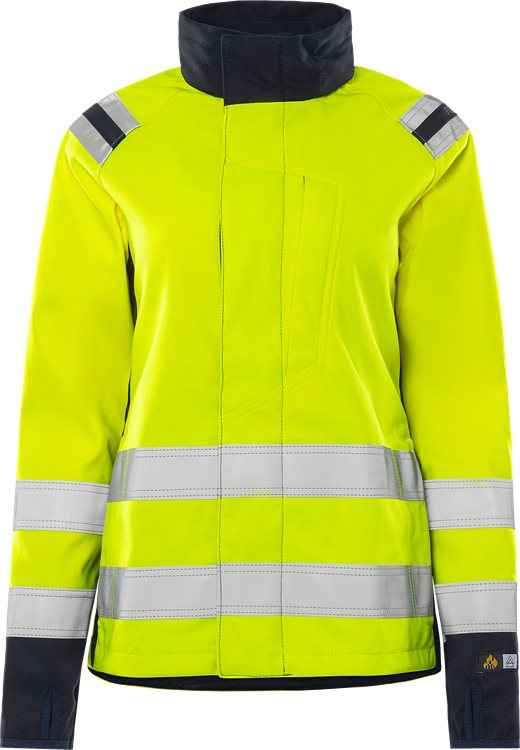 Flamestat high vis softshelljack dames klasse 3 4076 FSS - Jassen en bodywarmers - Softshell werkjassen