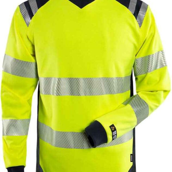 Flamestat high-vis T-shirt lange mouwen klasse 3 7359 TFL - T-shirts en polo's - T-shirts met ronde hals