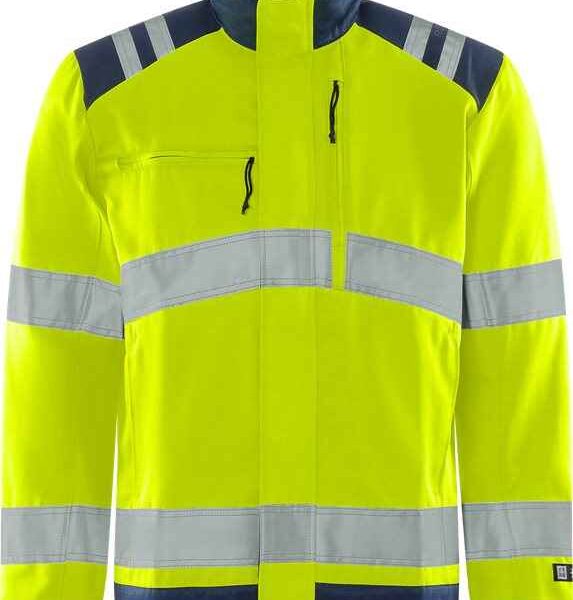 High vis Green jack klasse 3 4067 GPLU - Jassen en bodywarmers - Werkjassen