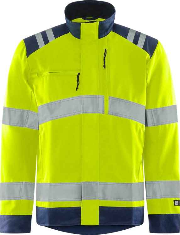 High vis Green jack klasse 3 4067 GPLU - Jassen en bodywarmers - Werkjassen