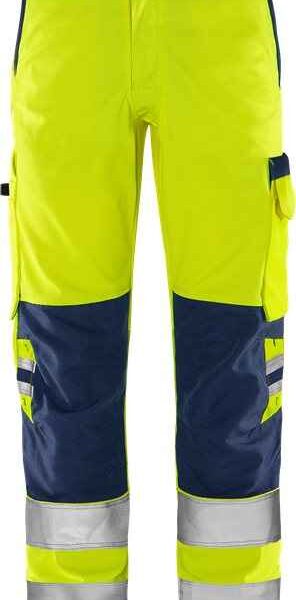 High vis Green broek klasse 2 2651 GPLU - Broeken en shorts - Werkbroeken