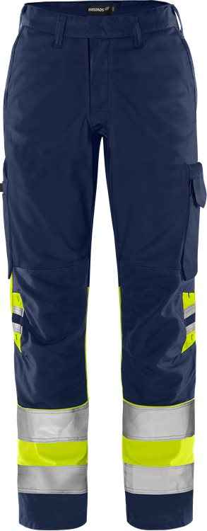 High vis Green broek dames klasse 1 2652 GPLU - Broeken en shorts - Werkbroeken