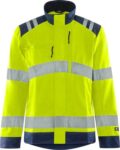 FRISTADS High vis Green jack dames klasse 3 4068 GPLU