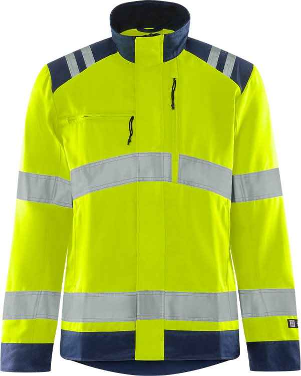 High vis Green jack dames klasse 3 4068 GPLU - Jassen en bodywarmers - Werkjassen
