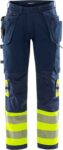 FRISTADS High Vis Green werkbroek stretch klasse 1 2643 GSTP