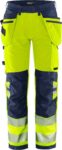 FRISTADS High Vis Green werkbroek stretch klasse 2 2644 GSTP