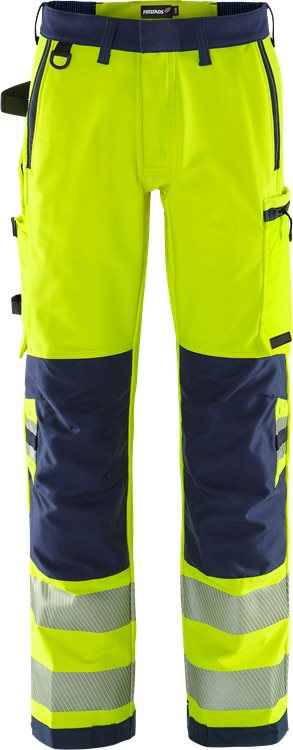 High vis Green broek klasse 2 2645 GSTP - Broeken en shorts - Werkbroeken