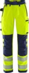 FRISTADS High vis Green broek dames stretch klasse 2 2665 GSTP