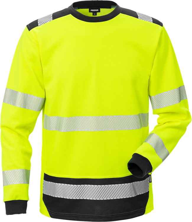 High vis T-shirt lange mouwen klasse 3 7724 THV - T-shirts en polo's - T-shirts met lange mouwen