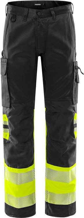 High vis broek stretch klasse 1 2705 PLU - Broeken en shorts - Werkbroeken