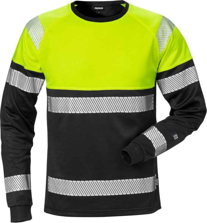 High vis T-shirt met lange mouwen klasse 1 7519 THV - T-shirts en polo's - T-shirts met lange mouwen