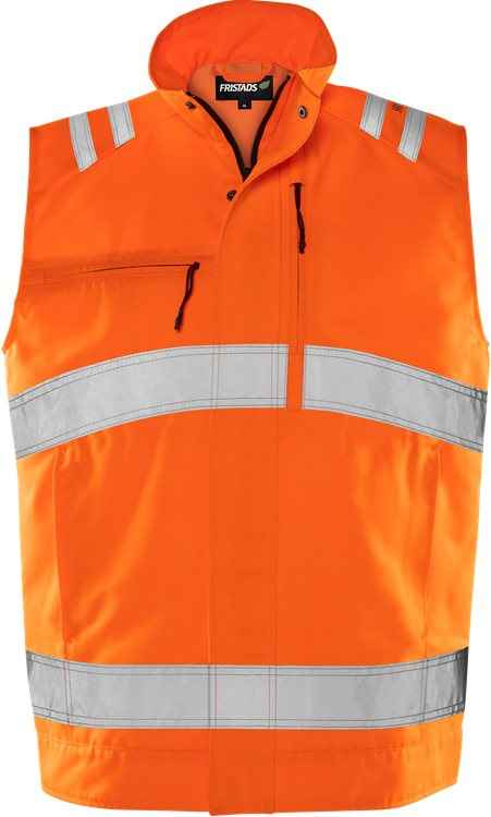High vis Green vest klasse 2 5067 GPLU - Jassen en bodywarmers - Bodywarmers