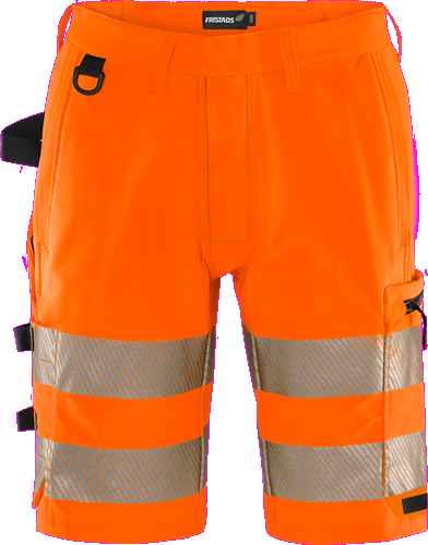 High vis Green stretch korte broek klasse 2 2648 GSTP - Broeken en shorts - Werkshorts