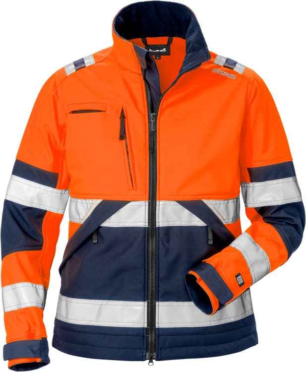 High vis softshelljack dames klasse 2 4183 WYH - Jassen en bodywarmers - Softshell werkjassen