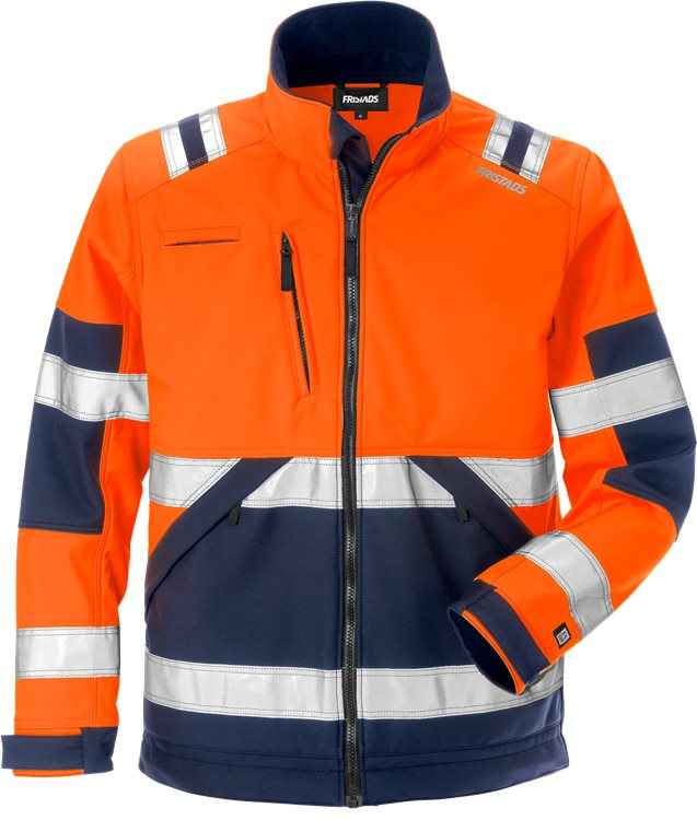 High vis softshelljack klasse 2 4083 WYH - Jassen en bodywarmers - Softshell werkjassen