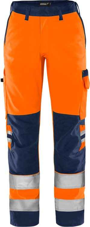 High vis Green broek dames klasse 2 2642 GPLU - Broeken en shorts - Werkbroeken
