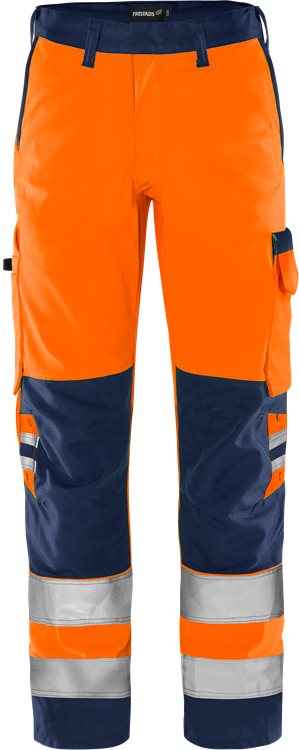 High vis Green broek klasse 2 2651 GPLU - Broeken en shorts - Werkbroeken