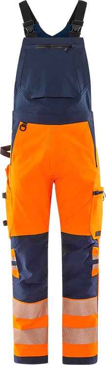High vis Green Amerikaanse overall stretch klasse 2 1031 GSTP - Broeken en shorts - Bretelbroeken