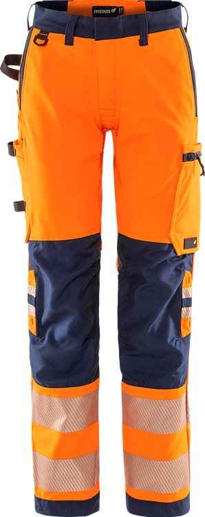 High vis Green broek dames stretch klasse 2 2665 GSTP - Broeken en shorts - Werkbroeken