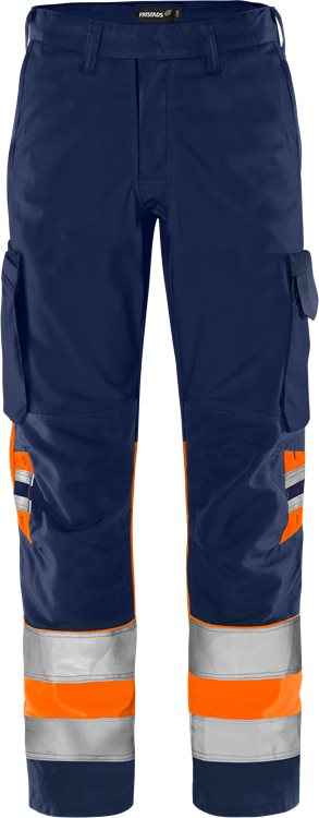 High vis Green broek klasse 1 2668 GPLU - Broeken en shorts - Werkbroeken