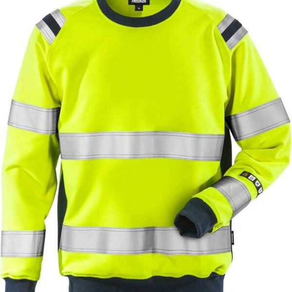 Flamestat high vis sweatshirt klasse 3 7076 SFLH - Truien en sweaters - Sweaters met ronde hals