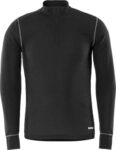 FRISTADS T-shirt lange mouwen met korte rits 789 OF