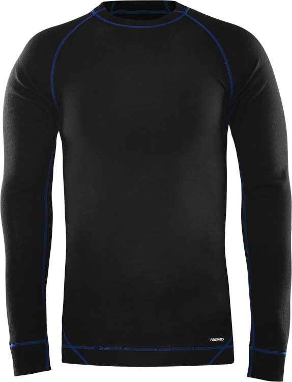 T-shirt lange mouwen van merinowol 7517 MW - T-shirts en polo's - T-shirts met ronde hals