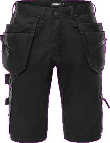 Korte werkbroek stretch 2902 GWM - Broeken en shorts - Werkshorts met spijkerzakken